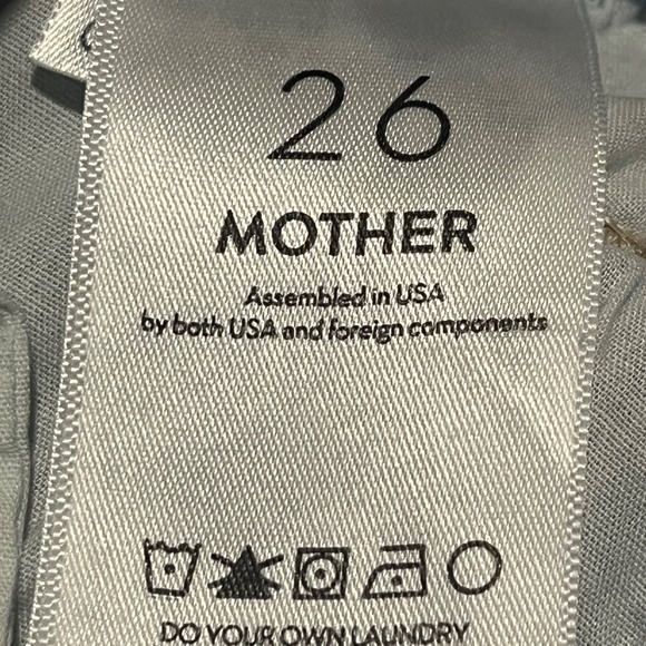 NWT Mother Denim The Pixie Hustler Ankle Cotton Blend Jeans Blue Tarot Time 26 - Picture 6 of 8